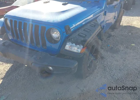 2021 Jeep Wrangler Unlimited Sahara Altitude 4X4 from USA, damaged, VIN 1C4HJXEN5MW670174